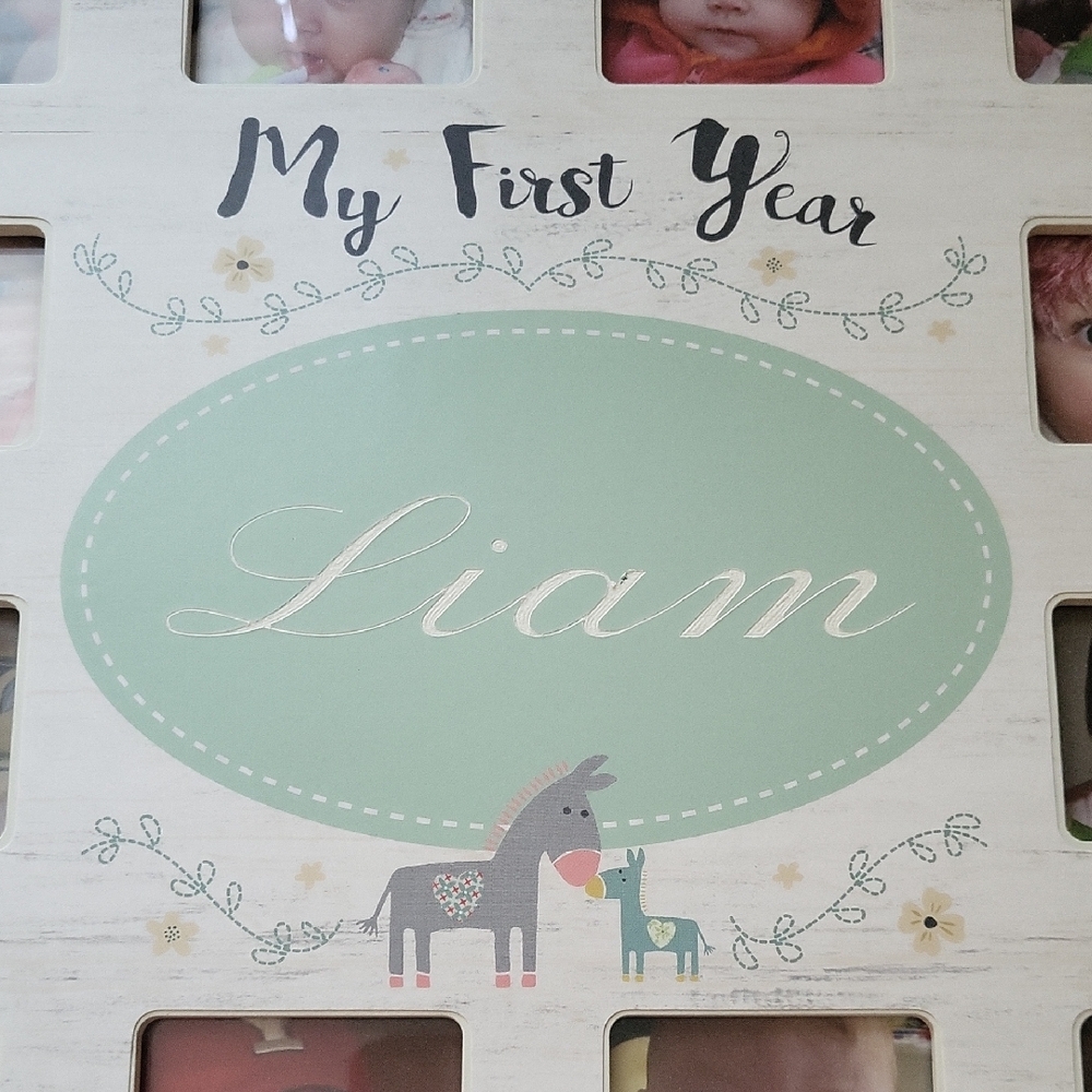 My First Year Baby Photo Frame - Picture 3 of 7